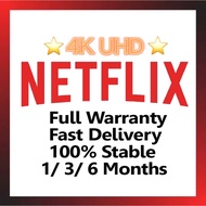 ACCOUNT NETFLIX 4K + HDR ORIGINAL