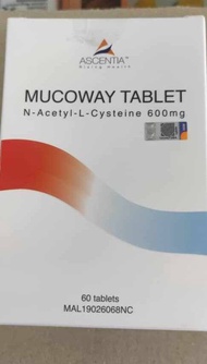 Ascentia Mucoway 600mg Tablet -60s