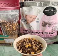 Hạt Mister Donut T1 Và T2 - Hạt Cho Mèo Con Và Mèo Bầu Mèo Trưởng Thành Topping Thịt Sấy Khô