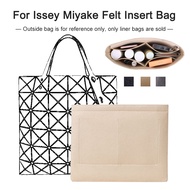 Insert Organizer For ISSEY MIYAKE BAOBAO 6 10 Grid Handbag Makeup Liner Felt Inner Bag Portable Cosmetic Bags