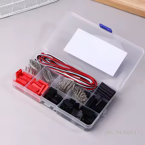 【YY26】400pcs Connector 2/3 Pin Female Male Kit For JR JST SYP Futaba Male Female Jumper Cable Plug E