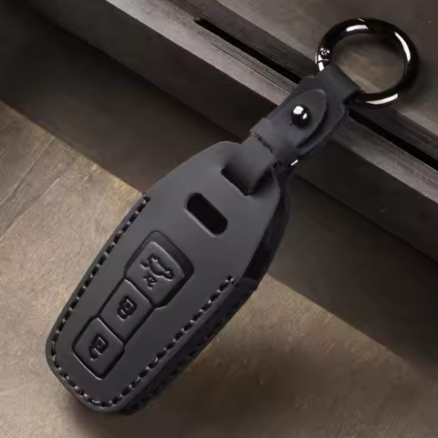 Car Key Case Fob Cover for Audi A3 A5 A5L 2025 Q5 Q6 Q6L A6 A6L 2025 Keychain Remote Decoration Bag 