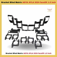 Bracket Bi lled Matrix AGYA AYLA 2024 facelift 1.5 inch bracket bi led box matrix projector projecto