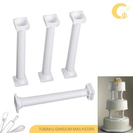 Bridal Cake Pillar - 3 inch Grecian Pillars