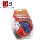 Car Audio Subwoofer Amplifier AMP Wiring Fuse Holder Wire Cable Kit