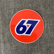 A152 67 bulat sticker stickmaniac