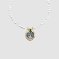 EK Bunny Statement Pearl Chain