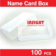 Business Card Box transparent box 90mmx 54mm name card box
