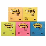MERAH Post It 3m 654 Sticky Notes 7.6cm x 7.6cm Post-It Memo Stick Yellow Redbiru