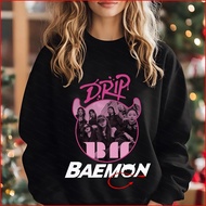 NS Babymonster Clik Clak Baemon Drip Sweatshirt Album Ruka Pharita Asa Ahyeon Rami Rora Chiquita KPO