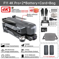 โดรน SJRC F11S 4K pro พร้อมกล้อง HD 3KM GP โดรนไร้สายแบบมีเครื่องบินไฟฟ้าสำหรับเล่นกับเด็ก อุปกรณ์เส