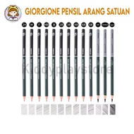 Giorgione Charcoal Pencil & Sketch Artist Grade HB–8B Soft Medium Hard Shading Drawing Pencil/