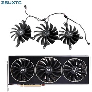 CF1015U12S 1X95MM 2X87MM Radeon RX 6700XT 6750XT GPU Fan For XFX Speedster SWFT 309 Radeon RX 6700 X