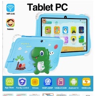 7inch android tablet/Tablet Anak Android Sistem Baru 7 Inci 5G Kamera Ganda 5G WiFi Quad Core 4GB RA