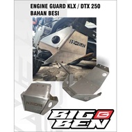 KAWASAKI Aluminum Engine Guard KLX 250, Dtracker 250, DTX 250 - aluminum
