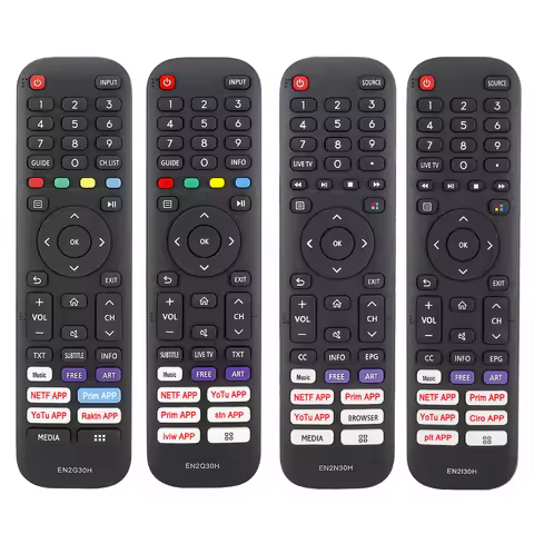 Remote Control Use for Hisense 4K UHD LED Smart TV EN2N30H EN2Q30H EN2I30H EN2G30H 55A7300F 55A7500F