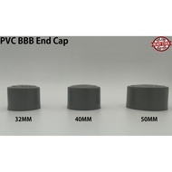 32MM 40MM 50MM PVC PIPE FITTING BRAND BBB (BINA) END CAP | PAIP AIR FITTING KELABU