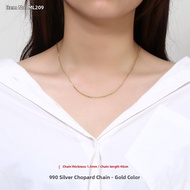 SHEJINXUAN | Chopard-style Gold Plated Silver Necklace