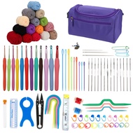 Crochet Tools Wool Crochet Bag Full Set Crochet Set Hand Knitting Tools