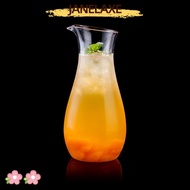 JANELAXE932QW Juice Bottle, Divided Hip Flask Narrow Neck Transparent Water Jug, Kettle Transparent 