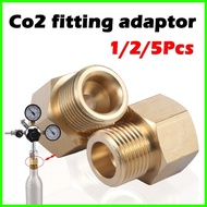 ∣ ◬ ◪ CO2 Brass coupler adapter Airgun fitting adaptor for aquarium airgun fish tank accessories