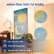 Bamboo tube curtains - Bamboo bamboo tube curtains - Bamboo tube curtains for door decoration, size 
