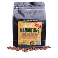 Dark Roast Arabica Coffee Beans  Sumatera Mandeling - Biji Kopi Tulin 100% wangi segar sedap power m