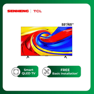 TCL 55" - 85" Premium T6D QLED TV Smart QLED TV Free Basic Installation