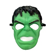Preferred#Children's Adult Marvel Movie Theme Mask Cartoon Film and Television Iron Man Spider-Man Hulk Props MaskWY5Z