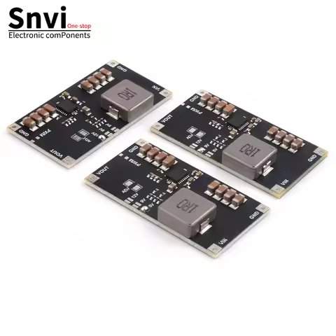 Snvi TPS61088 DC DC Boost Converter Module High Power Step Up 5V 9V 12V 10A Lithium Battery Power Su