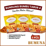 3pcs Sprinkle Seasoning Package (Balado - BBQ - Roast Beef)