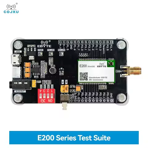 2.4GHz Wireless Audio Test Board COJXU E200-2G4A20S-TB Pre-Welded E200-2G4A20S One-to-One Voice Tran