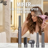 Mifier HD02 PRO 5 in 1 High Speed Hair Dryer Negative Ionic Blow Dryer Automatic Curling Air Curling