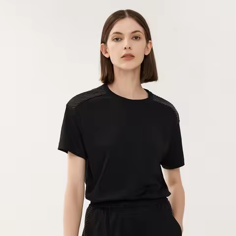 K1230W Premium Clothes Ladies Pima Cotton Tshirts Women's Clothing T-Shirt Garment Factory in China 