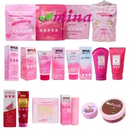 WNA #M Bubuk Mutiara Sabun Gluta Advance Lotion Whitening Blanching Creme Pink Ibu Scrub