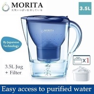 SG NEXT DAY DELIVERY | MORITA 3.5L Water Self-Purifying Purifier Pitcher Jug Filter Cartridge