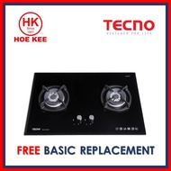 Tecno 2-Burner Glass Hob T28TGSV