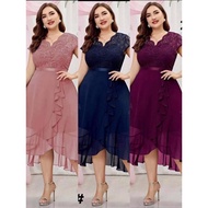 mumu fashion DRESS COLLECTION XL wedding ninang dress formal dress plus size dress