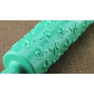 Good Player Creative Hall T053-3/T118 Embossed Roller-Green Grass 27cm X5cm