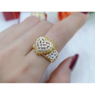 2 Kings Gold Ring With Pikul Pattern