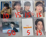 BTS JungKook 田柾國 小卡盤 Golden 小卡