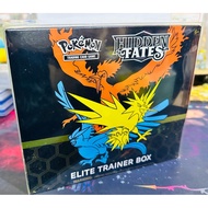 [SEALED] ETB HIDDEN FATES SUN & MOON English [ETB] Elite Trainer Box with Plastic Cover