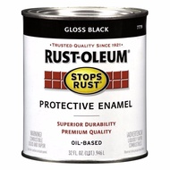 Rust-Oleum Stop Rust Gloss Protective Enamel 0.5pint (Gloss Black)
