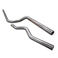 Honda civic fd 1.8, 2.0 stainless steel exhaust piping 2"& 2.5"
