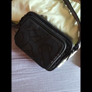 BURBERRY 印花 相機包 黑 尼龍斜背包