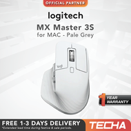 Logitech MX Master 3S For Mac Mouse (Pale-Grey)