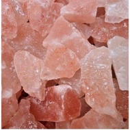 Himalayan Pink Rock Salt  chunks / loose salt / for Vastu &amp; Feng Shui - 1 KG/ Lahori Namak/ Sandha Namak/salt