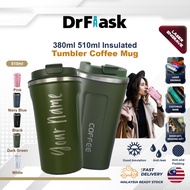 DrFlaskTermos Tumbler 510ml Untuk Travel - Hadiah Pintu, Penutup Skru Stainless Steel & Penebat Haba