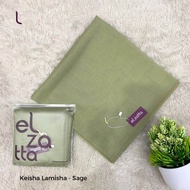 Elzatta Kerudung Segi Empat Polos Keisha Lamisha