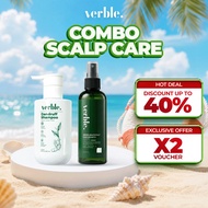 VERBLE Combo Scalp Care Green Grapefruit Hair Spray + Dandruff Shampoo